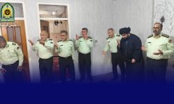 دیدار فرمانده انتظامی لرستان با خانواده شهید فدایی امنیت “علی بداق”