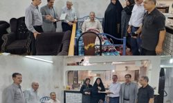 تجلیل از پیش‌کسوتان مهارت‌آموزی لرستان