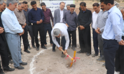 کلنگ‌زنی پروژه جدید در مناطق محروم لرستان