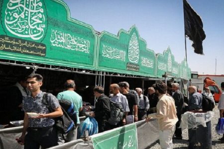 خدمات رسانی ۱۲۶ موکب لرستان به زائران اربعین حسینی