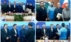آیین تجلیل از قهرمانان و مدال آوران بروجرد