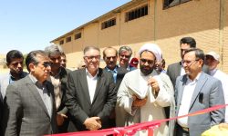 افتتاح ایستگاه تولید بذر اصلاح‌شده گندم و نخود در دلفان