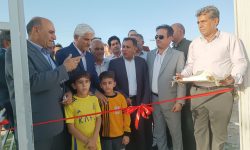افتتاح زمین چمن مصنوعی روستای تلوری سفلی