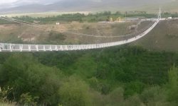احداث بلندترین پل معلق غرب کشور در پلدختر