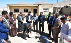 کلنگ‌زنی احداث مدرسه ۲کلاسه در روستای جوب نو زاغه