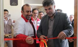 افتتاح خانه هلال‌احمر در شرکت معدن نور اشترانکوه