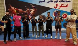 درخشش رزمی‌کاران سپاه عشایری لرستان در رقابت‌های قهرمانی کشور