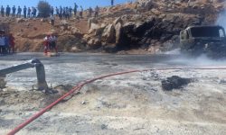 واژگونی مرگبار تانکر سوخت کوره در لرستان