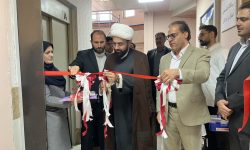 افتتاح مرکز اهدای خون در چگنی
