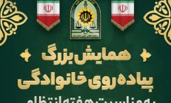 برگزاری همایش پیاده‌روی خانوادگی در بروجرد