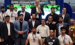 قهرمانی تیم پگاه لرستان در مسابقات کشتی پهلوانی کشور