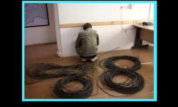 دستگیری سارق کابل های برق و مخابرات در دورود