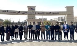 بازدید دانشجویان پلیمر دانشگاه لرستان از پتروشیمی