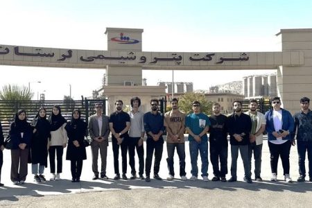 بازدید دانشجویان پلیمر دانشگاه لرستان از پتروشیمی