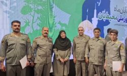 تجلیل از سه محیط بان و یک فرمانده یگان نمونه لرستان