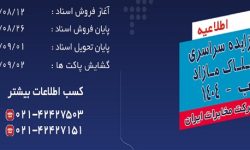مزایده سراسری املاک مازاد شرکت مخابرات ایران برگزار می شود