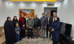 عیادت مدیرکل ارشاد لرستان از شاعر لرستانی