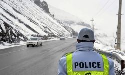 هشدار پلیس راه لرستان درباره لغزندگی و مه‌گرفتگی جاده‌ها