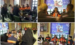 برپایی میز خدمت راهداری لرستان در نماز جمعه