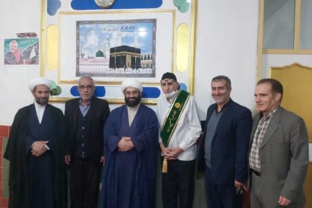 تکریم پیرغلام ۷۴ ساله حسینی در رومشکان