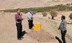 نصب بنچ‌مارک در ۱۰ کیلومتر از اراضی ملی لرستان