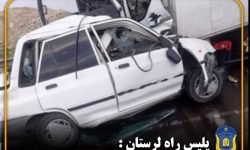 ۲ کشته و ۴ مجروح در تصادف محور پلدختر – خرم‌آباد