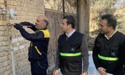 قطع گاز ۴۲۱ باغ ویلا خالی از سکنه در لرستان