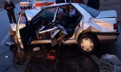 حادثه رانندگی در کمربندی خرم‌آباد ۲ کشته برجا گذاشت