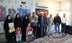 تکریم خانواده شهید «مجتبی رضایی‌پور» از سوی دانشگاه لرستان