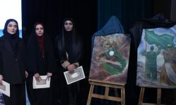 رونمایی از آثار هنرمندان کوهدشتی در رویداد “ایرانمرد”
