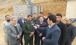 افتتاح مجتمع آبرسانی طالقان خرم‌آباد