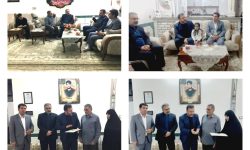 ادای احترام مسئولان فرهنگی لرستان به مقام شهید سرگرد پاسدار «حمید آقایی»