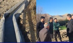 اجرای طرح «آبخیزداری تا جالیز» در کوهدشت توسط بسیج سازندگی
