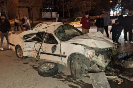 جان‌باختن عابر پیاده در خرم آباد