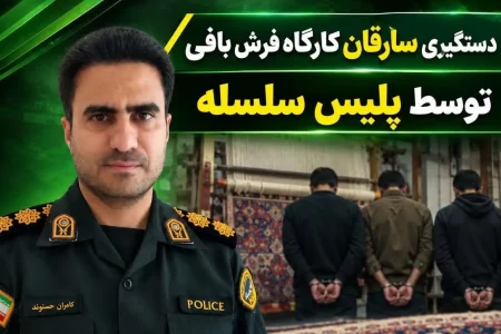 دستگیری سارقان کارگاه فرش بافی در سلسله
