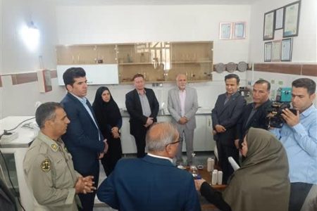 پلدختر صاحب نخستین آزمایشگاه تخصصی گچ لشد