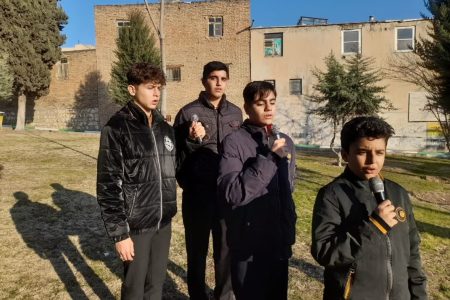 نوای انقلابی «بچه‌های ایران» در محلات خرم‌آباد طنین‌انداز شد