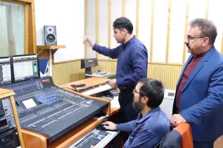 تولید قطعه موسیقی «گرد غیرت» در صدا و سیمای لرستان