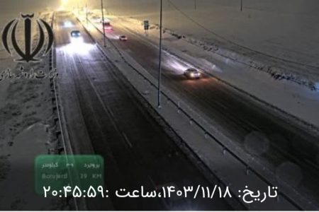 تردد در محور های مواصلاتی لرستان برقرار است