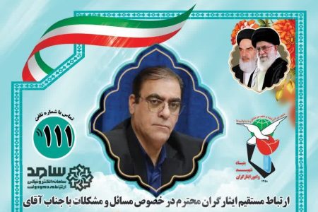 حضور سرپرست بنیاد شهید لرستان در سامانه سامد