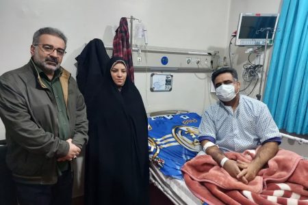 عیادت مدیرکل فرهنگ و ارشاد اسلامی از هنرمند لرستانی