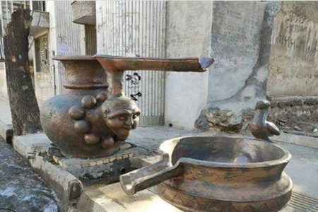 آزادسازی چشمه تاریخی «اراز» خرم‌آباد+تصاویر