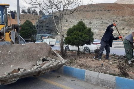 شهرداری منطقه دو خرم آباد در آستانه سال نو چهره شهر را نو می‌کند