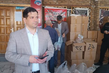 سنگ تمام جهاد کشاورزی لرستان برای پرسنل در شب عید