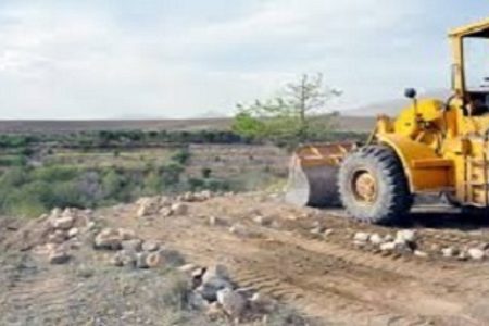 تخریب ۸ بنای غیر مجاز در سلسله