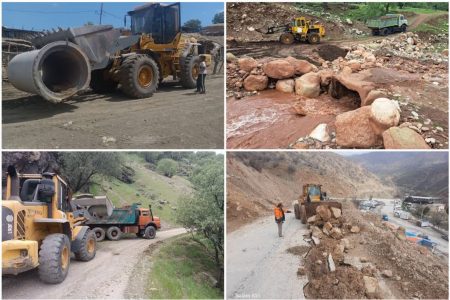 بهسازی و تسهیل در تردد راه ۶۰ روستای بخش «پاپی»