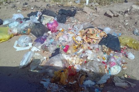 تصاویر| دپو شدن زباله‌های خانگی روستای ده محسن