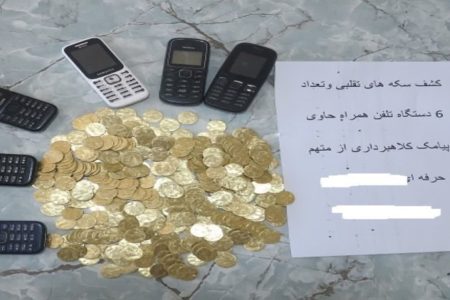 دستگیری کلاهبردار سکه های تقلبی در الیگودرز
