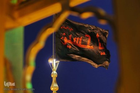 کانون وحدت و همبستگی در لرستان با پرچم عزای اباعبدالله(ع)