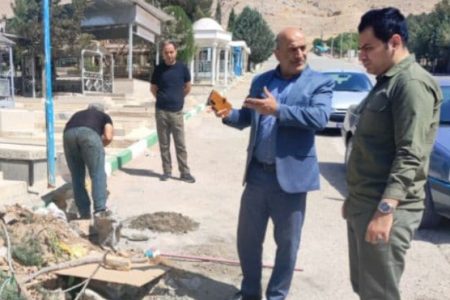 تبدیل محل انباشت نخاله‌ های آرامستان فلک‌الدین به پارکینگ عمومی